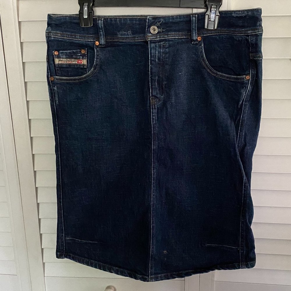 Diesel jean skirt, size 32
